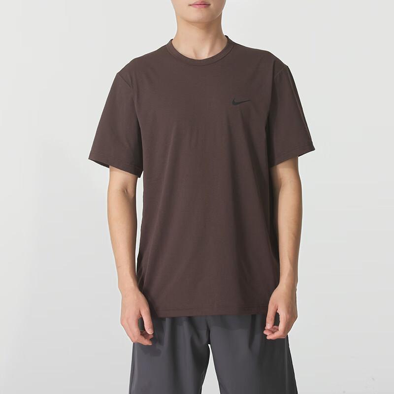 Nike Tricou de antrenament Dri-Fit cu uscare rapidă, respirabil, casual, cu mânecă scurtă pentru bărbați, topuri DV9840237