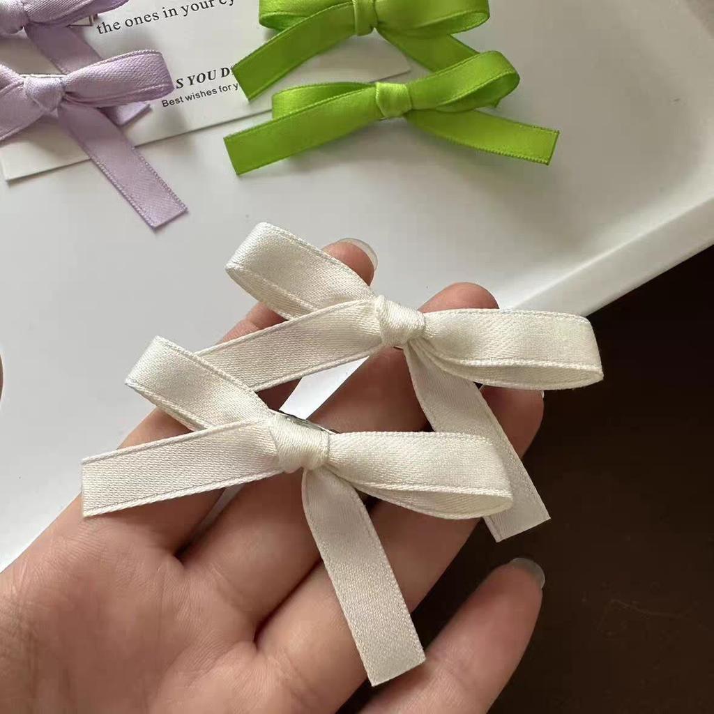 Ballet Girl Bow Hair Clip: Sweet, Cute, and Elegant Pigtail Duckbill Side Clip