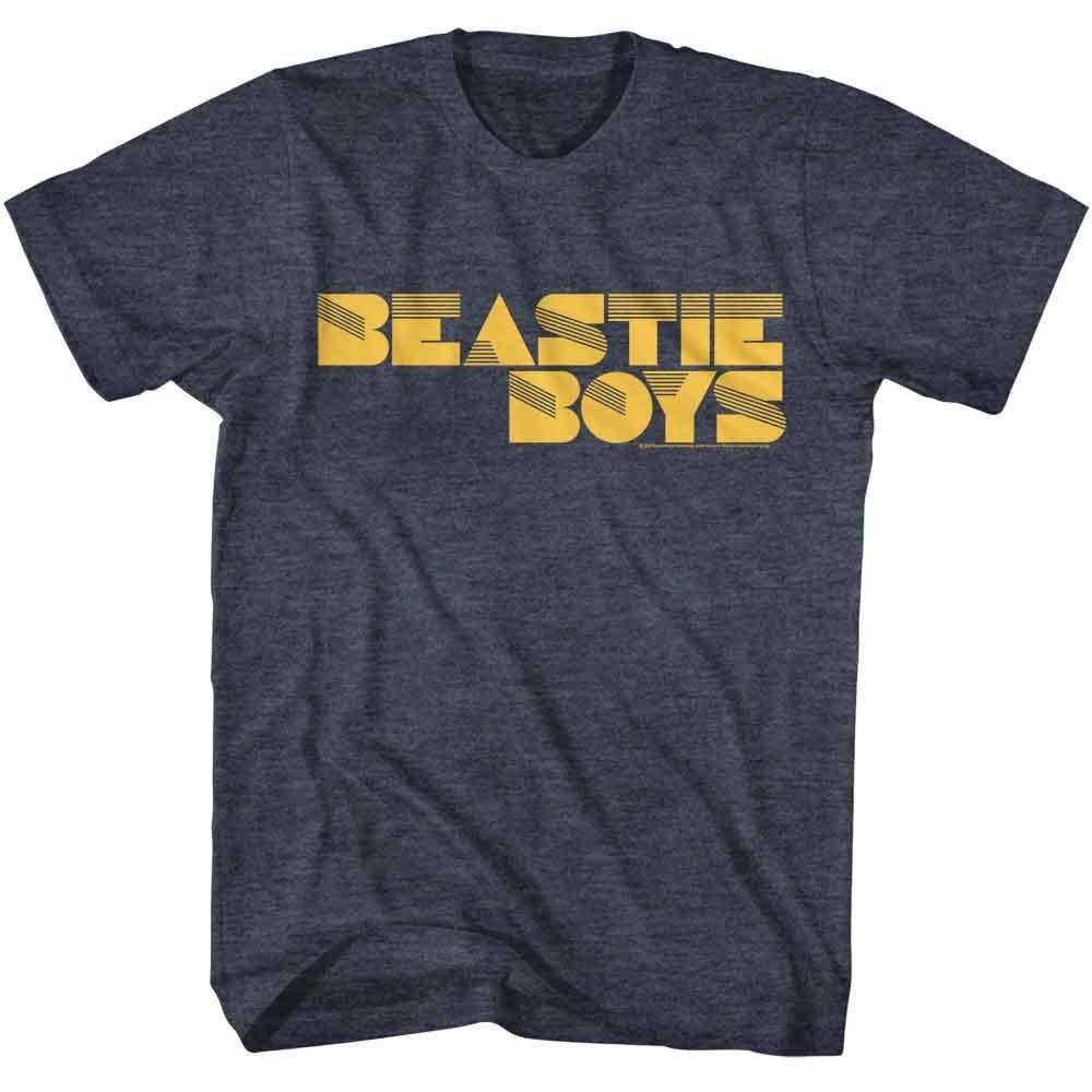Beastie Boys Boroughs Logo Navy Heather Music Shirt