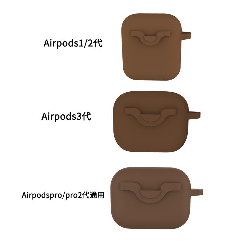 Spot Apple Pro1 Earphone Case Luminous Silicone for AirPods Earphone Case Solid Color Universal