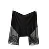 Sicherheits-Shorts für Damen mit hohem Bund und Po-Lifting: Formgebend, Bauchstraffend, Atmungsaktiv, Fünf-Punkt-Länge, Keine Unterwäsche nötig.