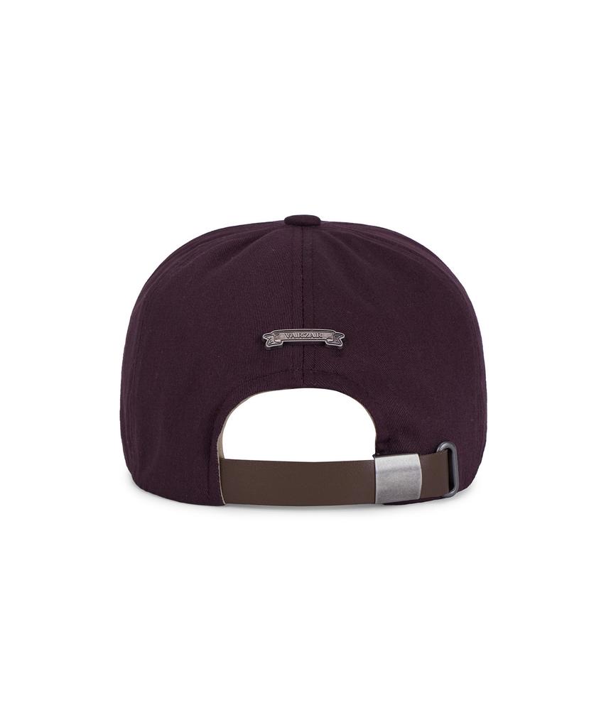 Bajal Leaf Vz Monogram 5-Panel Ball Cap Burgundy