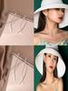Stylish Crossed Line Earrings Japanese Ol Style Sweet And Charming Personalized