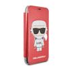 Karl Lagerfeld Klflbkpxkscore Iphone X/ Xs Bookcase Red/Red Karl Space Cosmonaut
