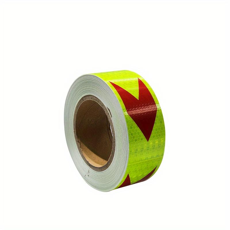 

1 шт. 5 см X 3 м Светоотражающая лента для автомобиля Грузовика Желтая Красная Предупреждающая Светоотражающая наклейка 3M/300.0cm