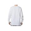 Jordan Gradient Print Breathable Crew Neck Long Sleeve T-Shirt In American Retro Style Men Tops White FB7456-100