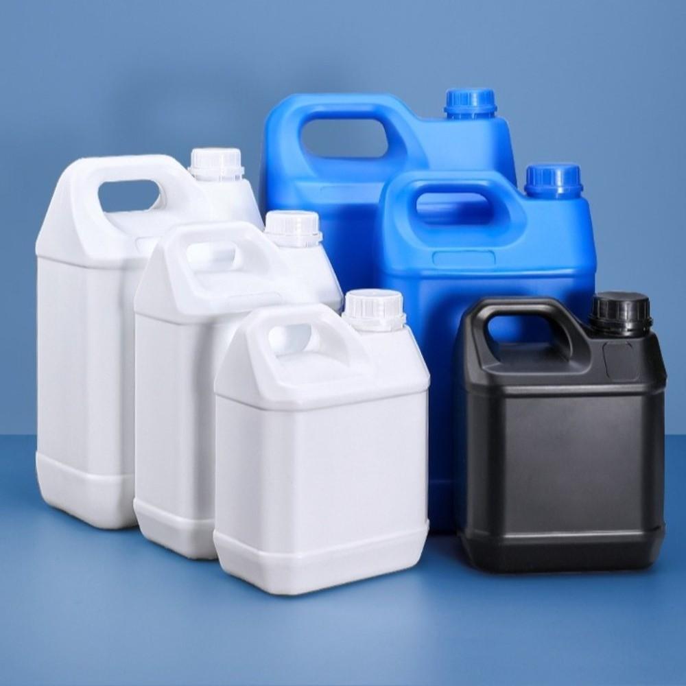 1/2/3/4/5/6/10L Plastic Airtight Bottle Food Grade Oil Jerrican Multipurpose HDPE Bucket  Yogurt