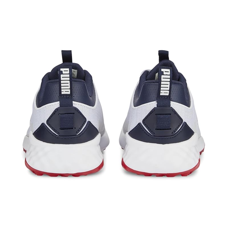 [PUMA] [Puma] Golf Shoes Fusion Pro Men's Puma White/Puma Navy/For All Time Red (377041)(06) 27.5 cm