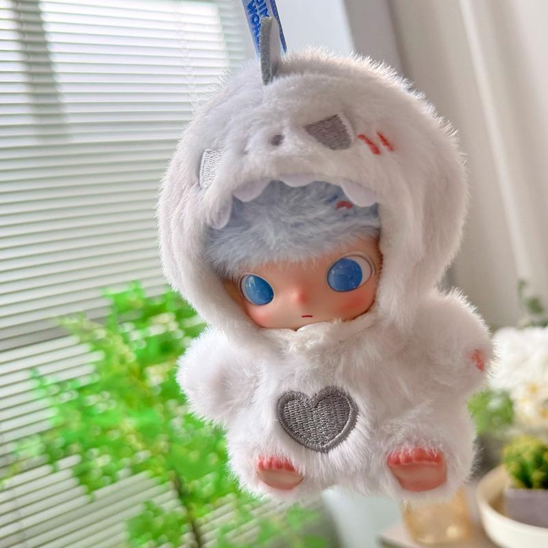 Fit Dimoo Newborn Diary Lion Dance New Year Baby Clothes 12cm Doll Clothes Accessories Cute Replacement Set