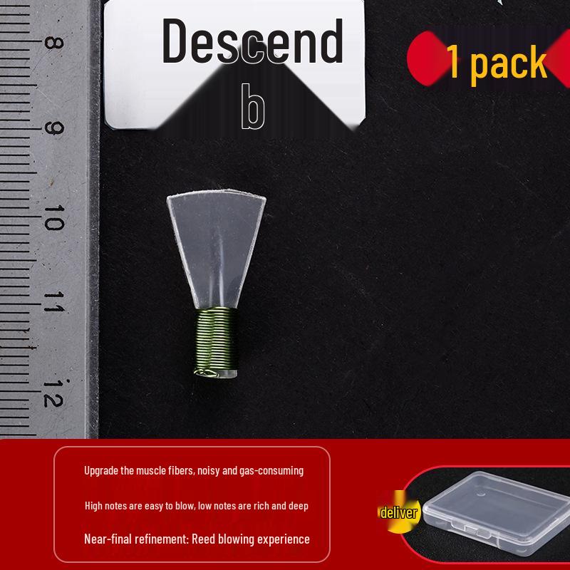 No-Cut Suona Reed: Professional Plastic Resin Large Volume Reduction Whistle Mouthpiece