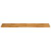 Solid Mango Wood Table Top with Natural Edge 160 x 20 x 3.8 cm