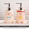 OIMG Ceramic Pig Lotion Dispenser