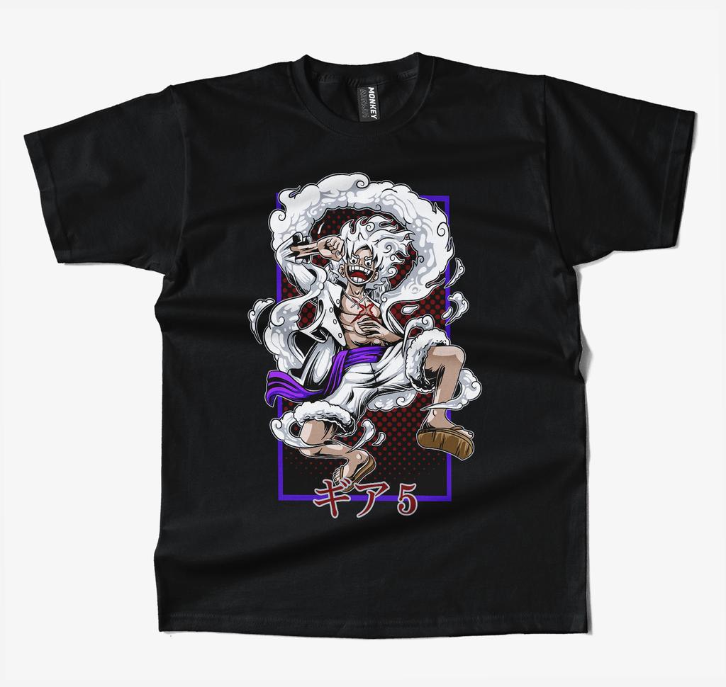 One Piece Luffy Gear 4 Anime T Shirt Men Women Oversized Y2k Street Hip Hop Short Sleeve Casual Loose Comfortable Female Male Clothing