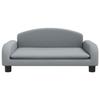 VidaXL Children's Sofa Light Grey 70x45x30 Cm Fabric, Mini Sofa, Mini Sofa Chair, Mini Sofa for Children, Sofa 3196358
