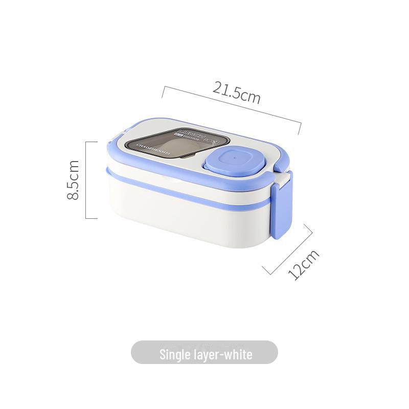 Microwave-Safe Multi-Layer Lunch Box with Cutlery and Food-Grade Fresh-Keeping Box