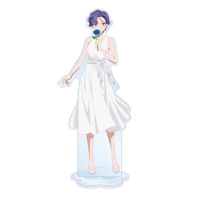 TV Anime Three Mikado Sisters Are Surprisingly Original Illustration of Mikado Ikki In a White Dress and Flower Extra Large Acrylic Stand "The Easy."