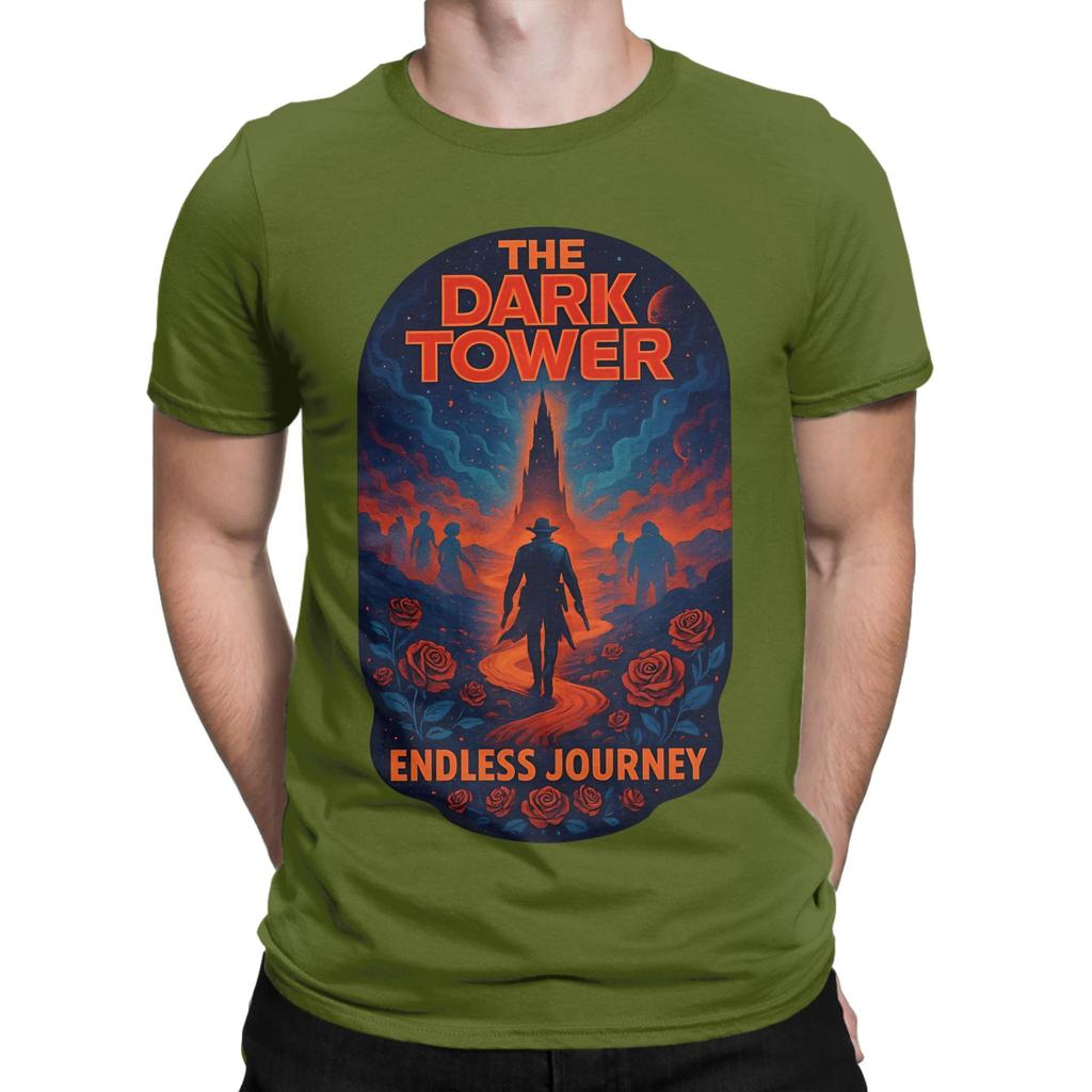 The Dark Tower Endless Funny Graphic 100 Cotton TShirt The Dark Tower Tops Tees For Unisex