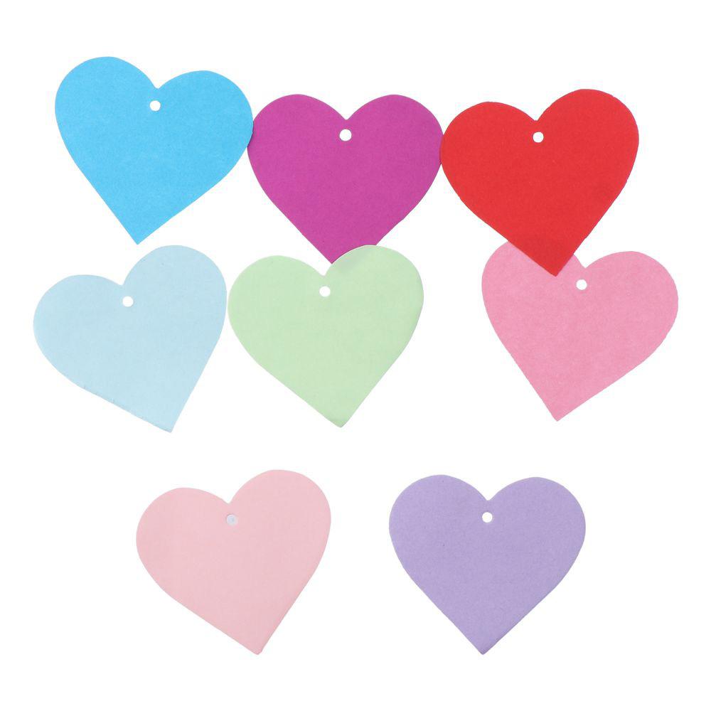 400 Stück 80g Papier Herz Papierausschnitte Herzform Herz Papierausschnitte für Valentinstag Basteln