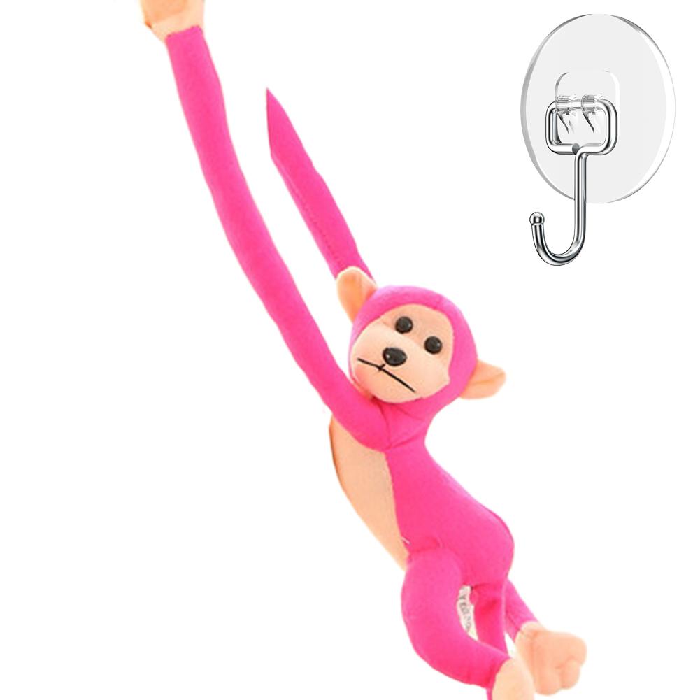 Bunter Plüschaffe Fahrzeugmontierter Affe Schneller Affe von Deko-Puppe Auto Gibbon Kreativität Re G9X3