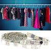 5 yard Hotfix Clear Crystal Glass Rhinestone Fabric Chain Trim DIY Applique (8mm White)