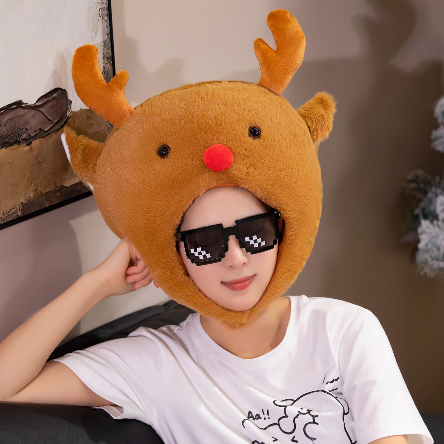 Рождественская шапка-олень и реквизит для фото One Size