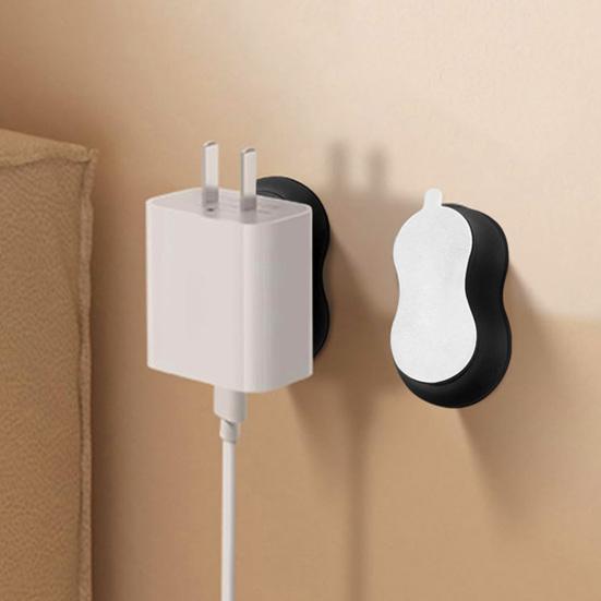 Magnetic Remote Control Holder Self-Adhesive Remote Control Storage Hook No-Drill Wall Mount Remote Storage Hook for Ceramic Tiles Glass Wood