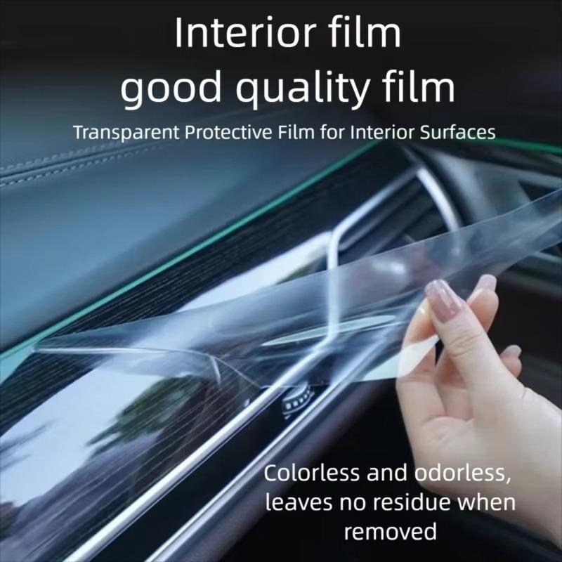 Anti-scratch Car Interior Center Console Media Dashboard Navigation TPU Protector Film For GEELY EX2 2025 2026 Car Accessories