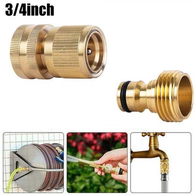 Schnellverbinder Yard Messing für 3/4 Zoll Wasserschlauch