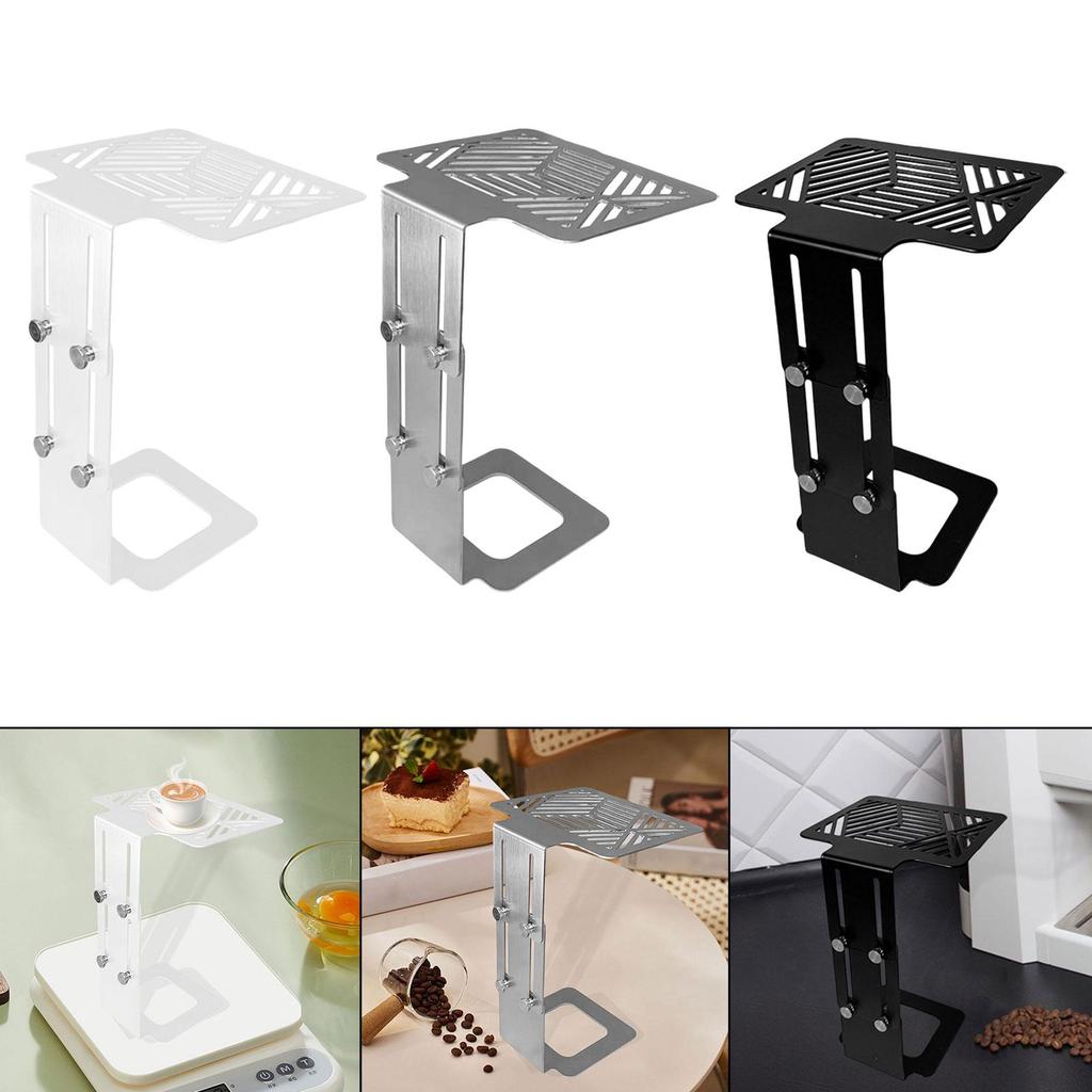Kaffee-Wiegeständer Professionelles Wasserdichtes Zubehör Vielseitiger Schutz Verstellbar für Heimmaschine Café Bar Station