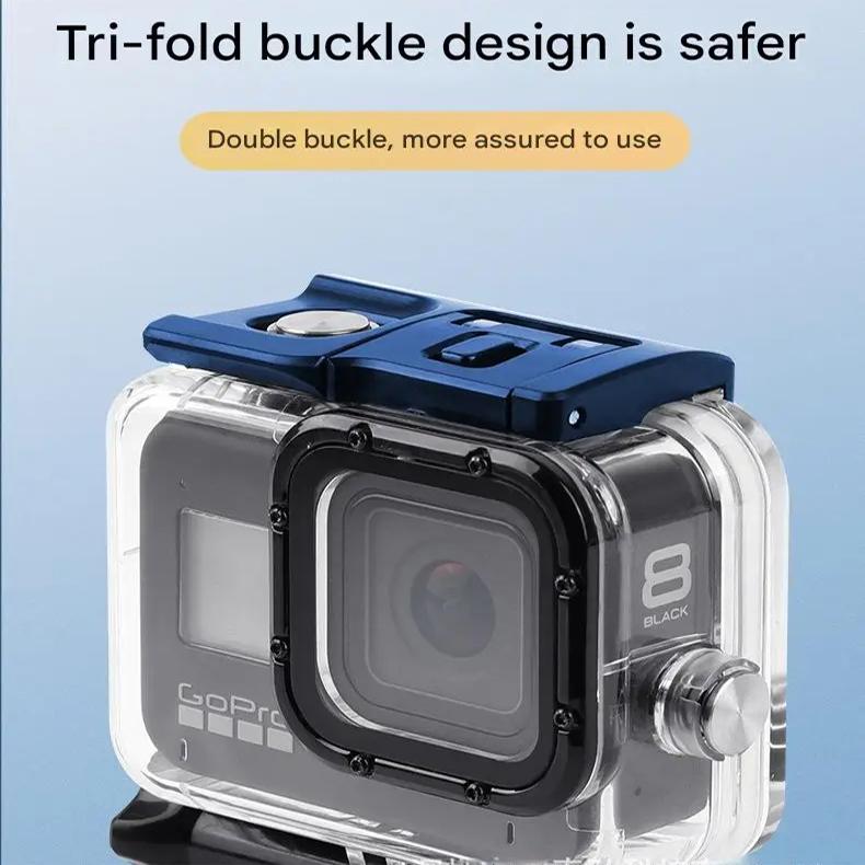 Waterproof Case for GoPro Hero 8 Black - Diving Protective Housing Sports Camera Protection