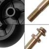Offset Hub Design Deck Wheel Mower Deck Wheel Easy Installation