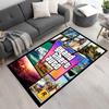 Grand Theft Auto Floor Mat Perfect for Kitchen Dining Room Hallway Living Rooms Antislip Carpet Anime Office Decor Spiritual Gift
