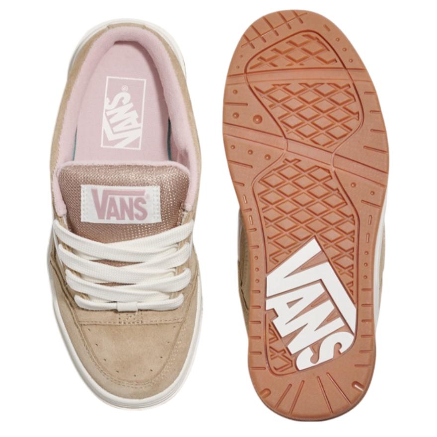 New Vans Upland Anti Slip Wear Resistant Low Top Skateboard Shoes Unisex Brown VN000D7APNK