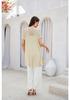 2024 European Mesh Crochet Short Sleeve Long Cardigan Cover-up