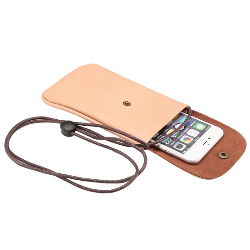 Universal Mobile Phone Holder Neck Bag Crossbody Pouch Adjustable Strap