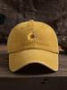 Sunflower Embroidered Denim Baseball Cap For Adults Casual Boho Style