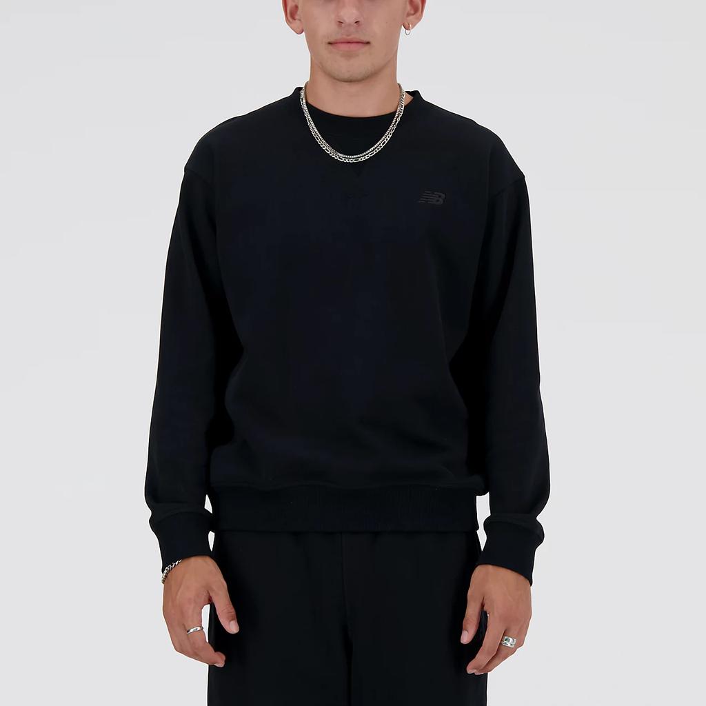 New Balance Athletics French Terry Crew Sweatshirt MT41506-BK