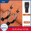 ECD5 Hot 2025 New Car Key Case Cover Shell Fob Keychain For Mercedes Benz W204 W463 W176 W251 W205 A200 A260 A C R G Class GLA CLA GL