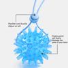 Spike Massager Grisp Effortless Finger Training Multi-functional Spiky Massage Grip Ball with Rope