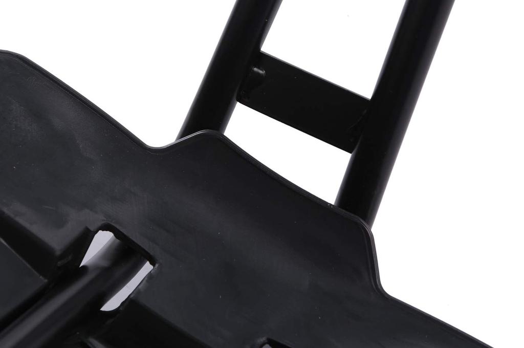 Mudguard Rear Fender Mud Flaps for BW'S125, Cygnus X, Monkey 125, Black/Red Carbon Pattern, Universal Fit, Dress-up Custom Part (Black)