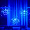 5 Pack 600 LED Plug In Starburst Light Connectable Outdoor Firework Light Hanging Firework Fairy Light for Patio Parties Decor