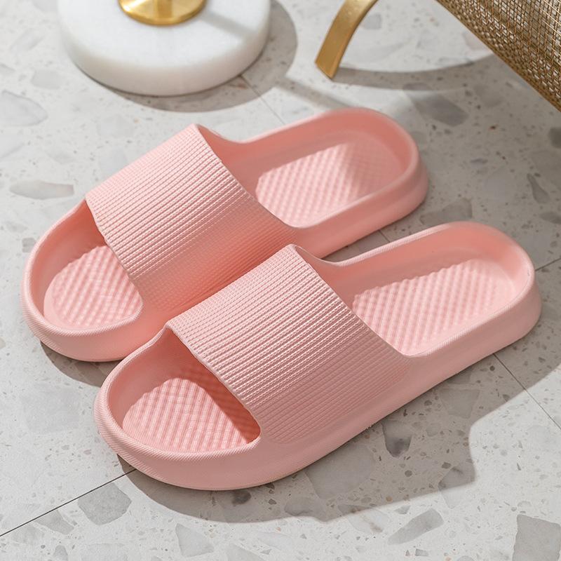 2024 Hot Sale Non-slip Quick Drying Shower Sides Bathroom Sandals Pillow Slippers EVA Slide
