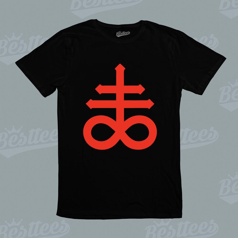 

Satanic Goat Cross Eliphas Baphomet Alchemy T-Shirt Unisex T-Shirt XXXXL