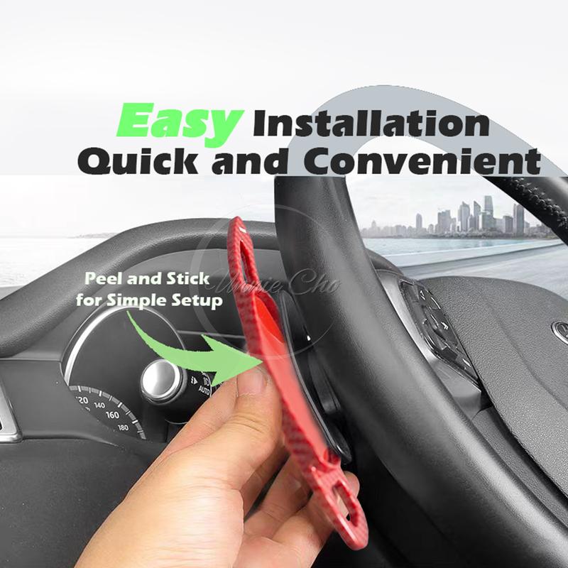 Paddle Shifter Cover for Jaguar XJ XJL X351 2010- For Range Rover Evoque L538 L551 ABS Steering Wheel Paddle Shift Extension