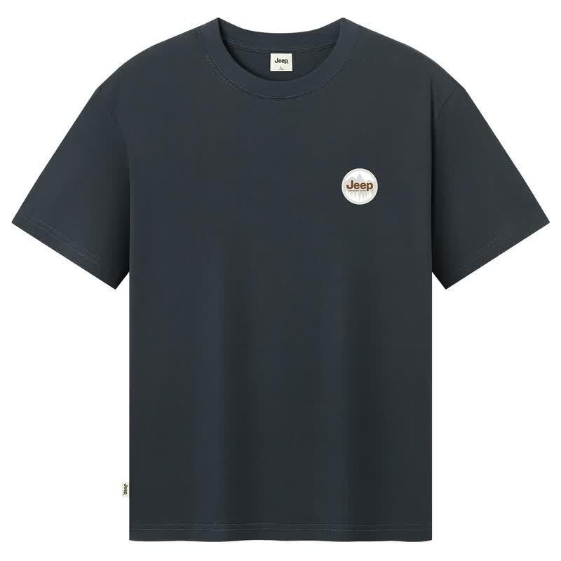 JEEP Men's 100% Cotton Short Sleeve T-Shirt