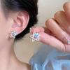 Earrings Fresh Temperament Mermaid Love Alloy Stud Earrings Niche Design High Sense Light Luxury Earrings Tide