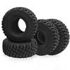 4pcs Rubber Wheel Tires Crawler For 1/18 1/24 RC Car Part Diameter Width Wear-resistant RC Car Accessories Replacement Parts