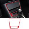 Real Carbon Fiber For Volkswagen Tiguan 2013-2017 Car Center Console Storage Box Panel Frame Sticker Car Interior Accessories