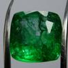 7 Ct Natural CERTIFIED Emerald Square Cushion Cut Green Colombian Loose Gemstone A-5895