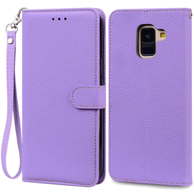 A8 Plus Case For Samsung Galaxy A8 2018 Case A530F SM-A530F Wallet Flip Leather Case For Samsung A8 Plus 2018 A8+ A730F Cover